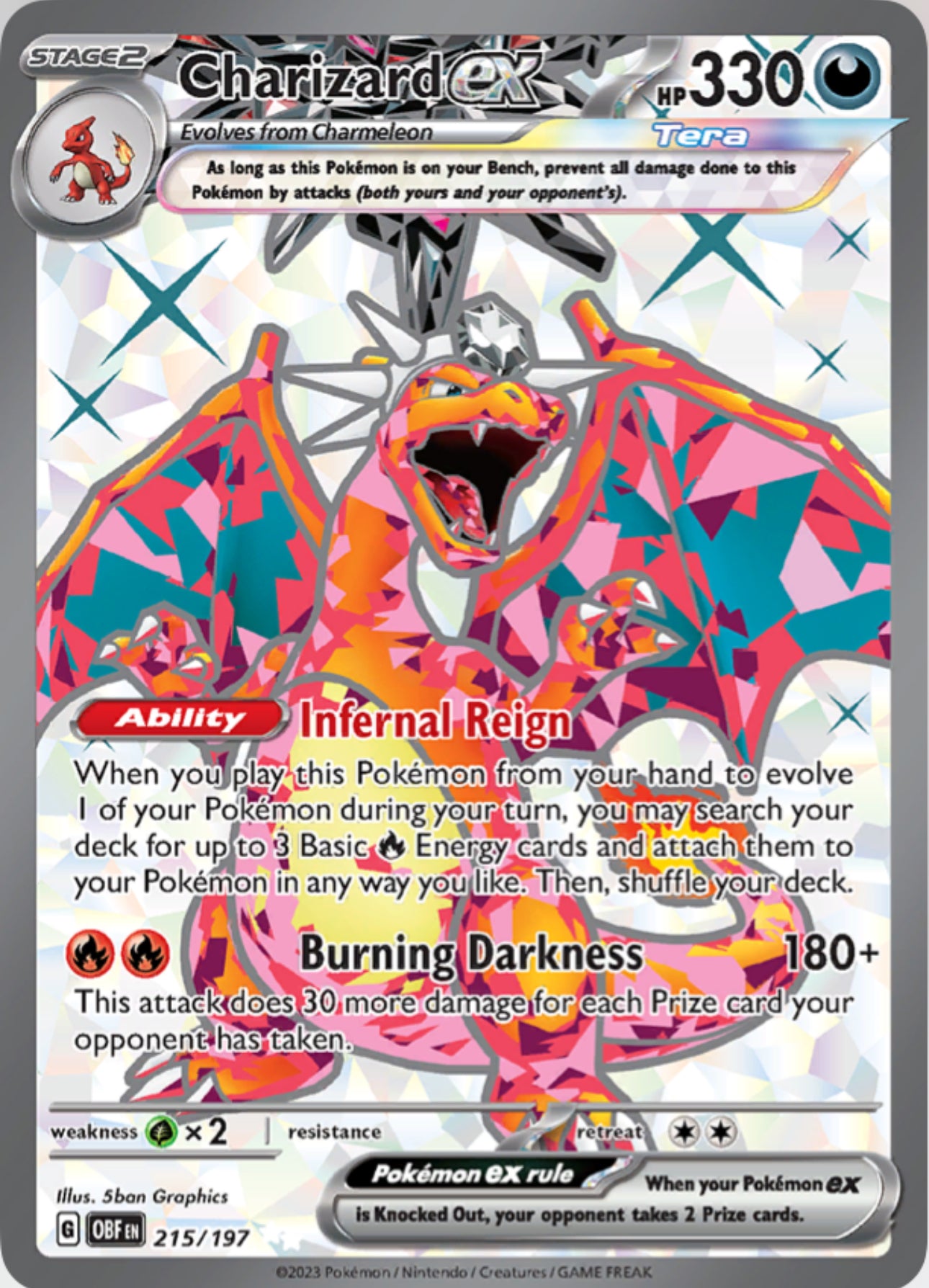 Scarlet & Violet-Paldean Fates Tin - Shiny Charizard ex