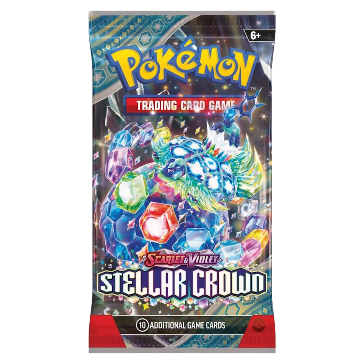 The Pokémon TCG: Scarlet & Violet -Stellar Crown Booster Pack ( 1 piece )
