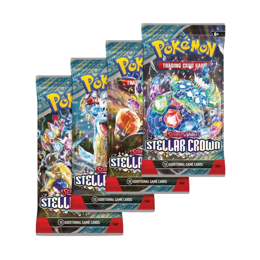 The Pokémon TCG: Scarlet & Violet -Stellar Crown Booster Pack ( 1 piece )