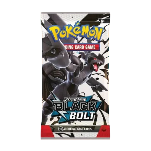 The Pokémon TCG: Scarlet & Violet -Black Bolt Booster Pack ( 1 piece )