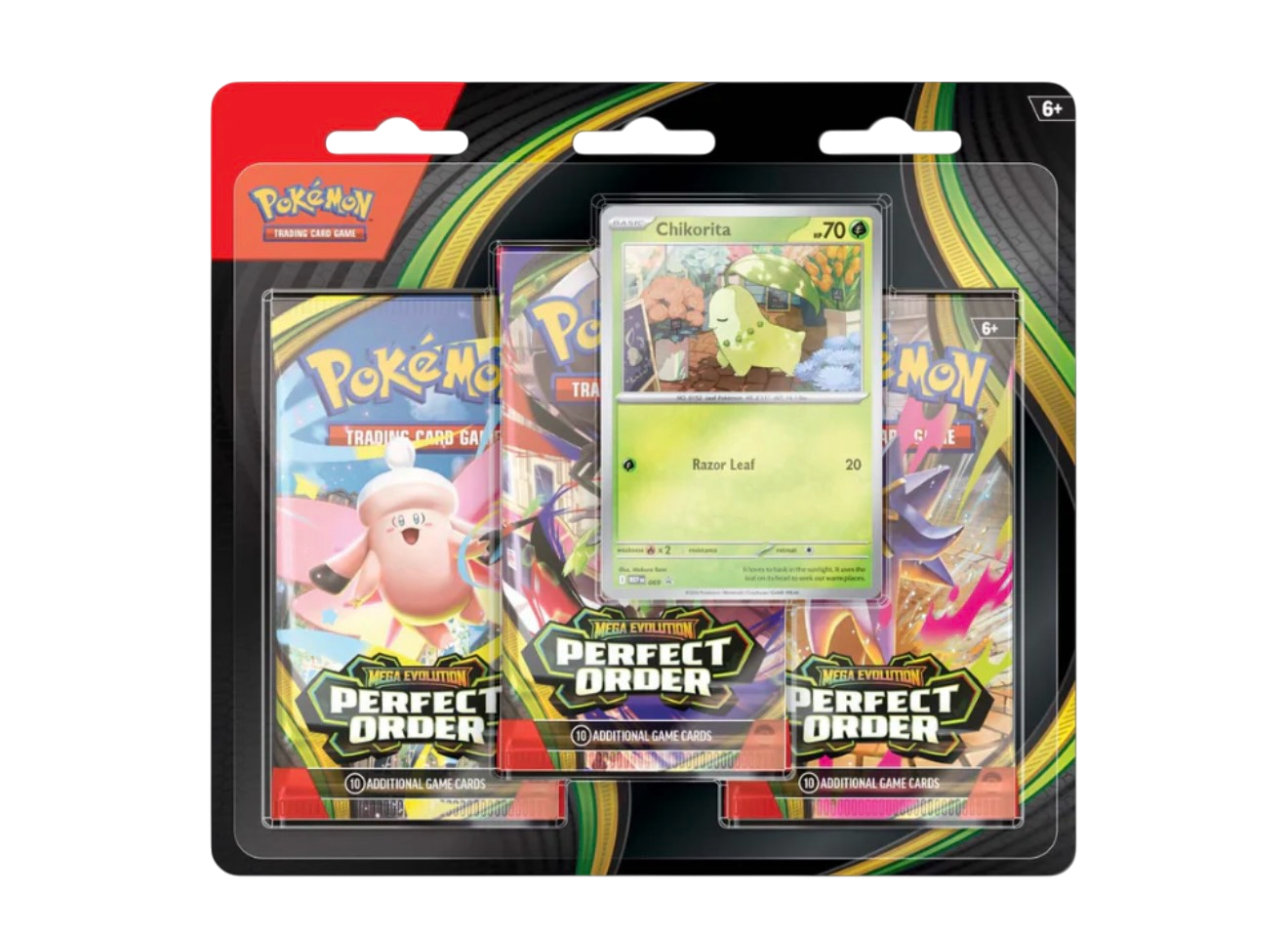 Pokemon TCG 3 Packs Blister