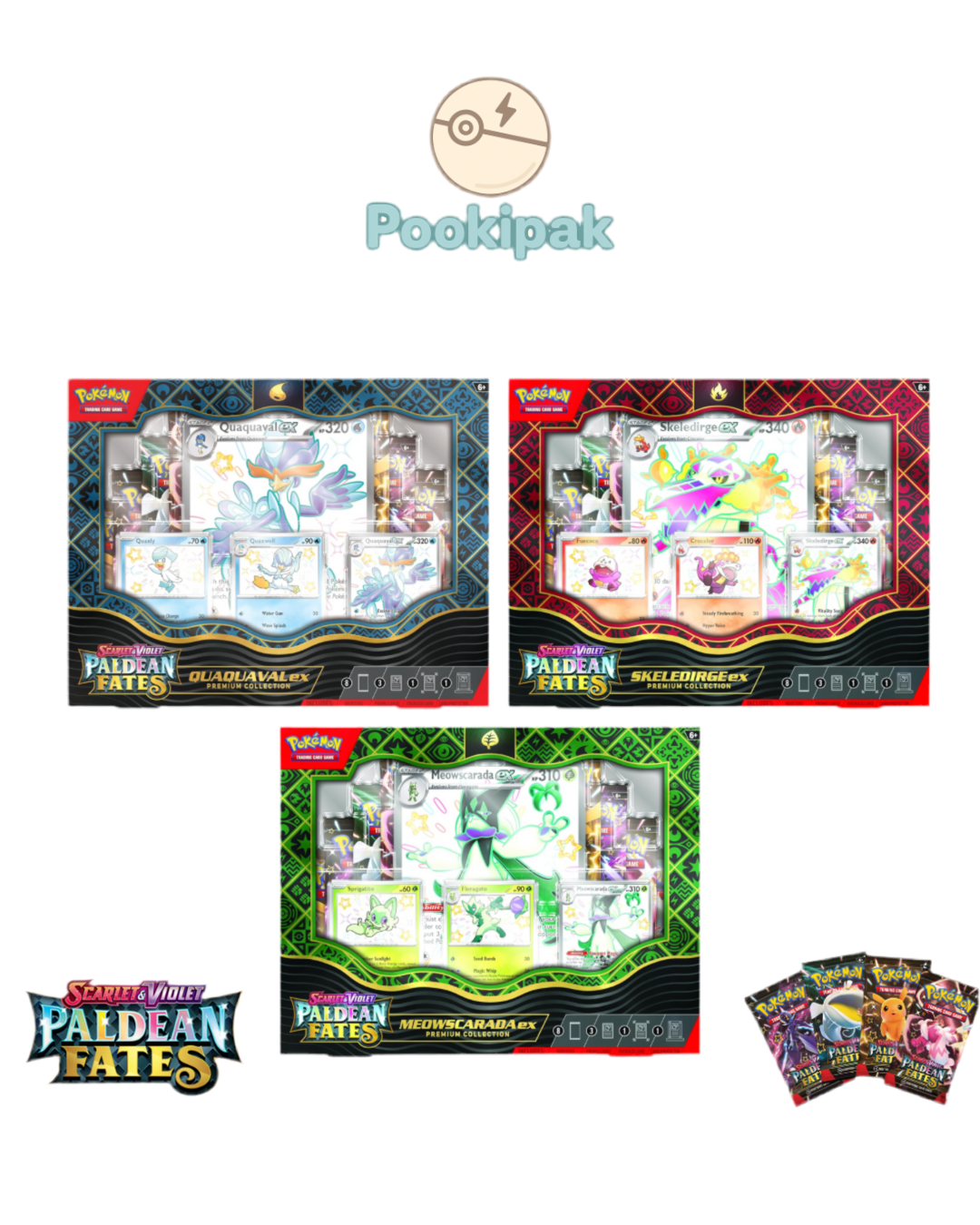 Scarlet & Violet—Paldean Fates Pokémon ex Premium Collection