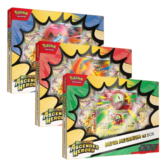 Pokemon TCG : Ascended Heroes Mega ex Box ( 1 Random Box )