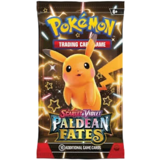 The Pokémon TCG: Scarlet & Violet - Paldean Fates Booster Pack ( 1 piece )