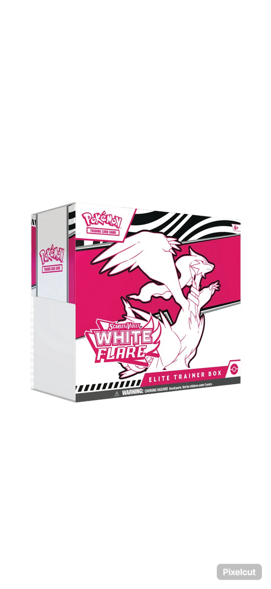 The Pokémon TCG: Scarlet & Violet—White Flare Elite Trainer Box