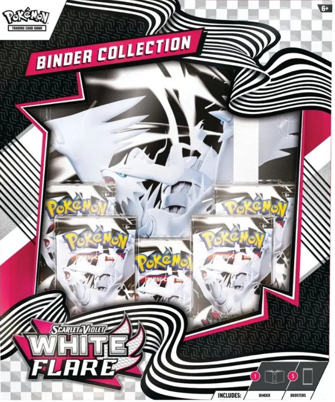 Pokémon TCG: Scarlet & Violet—White Flare Binder