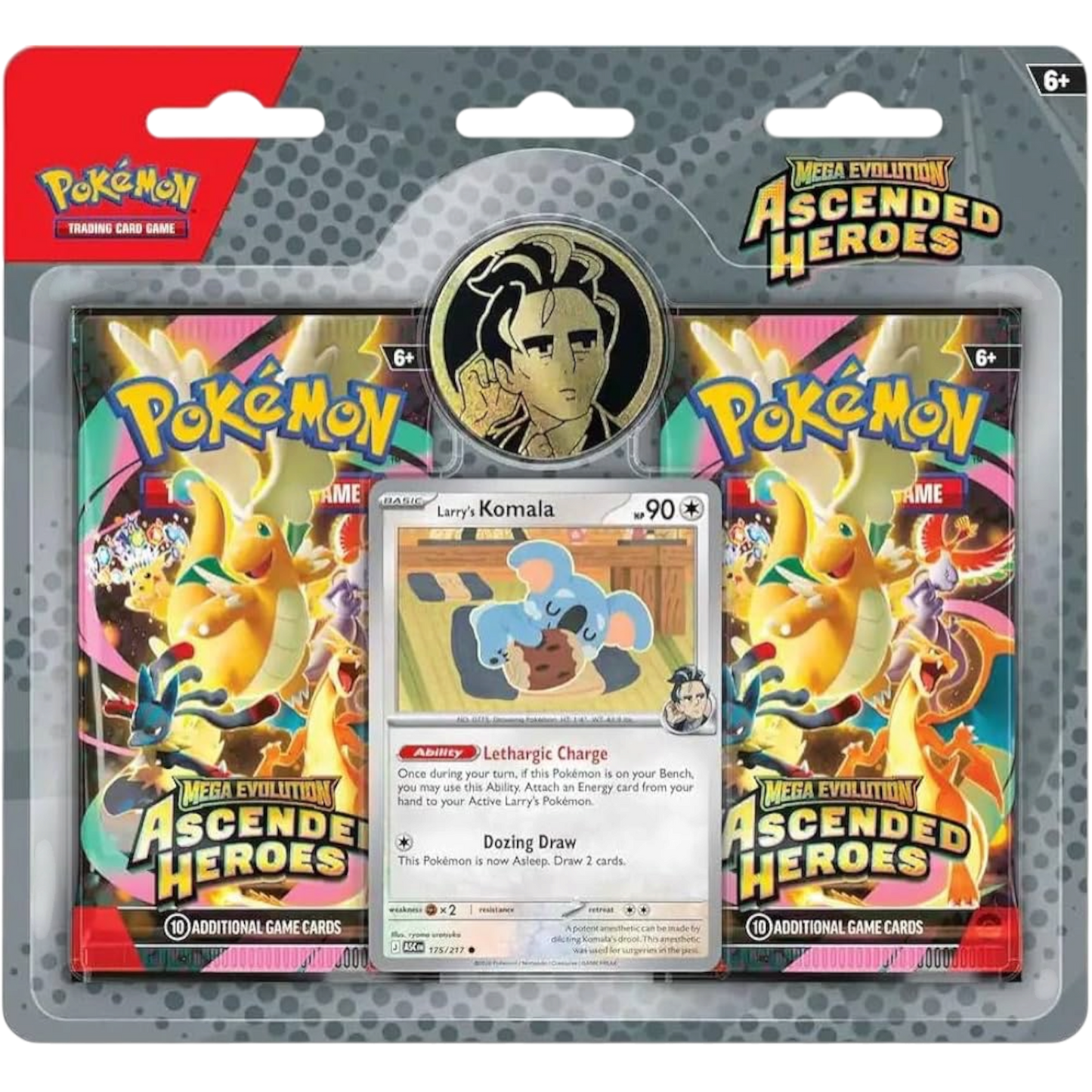 Pokemon TCG : Ascended Heroes 2 Packs Blister