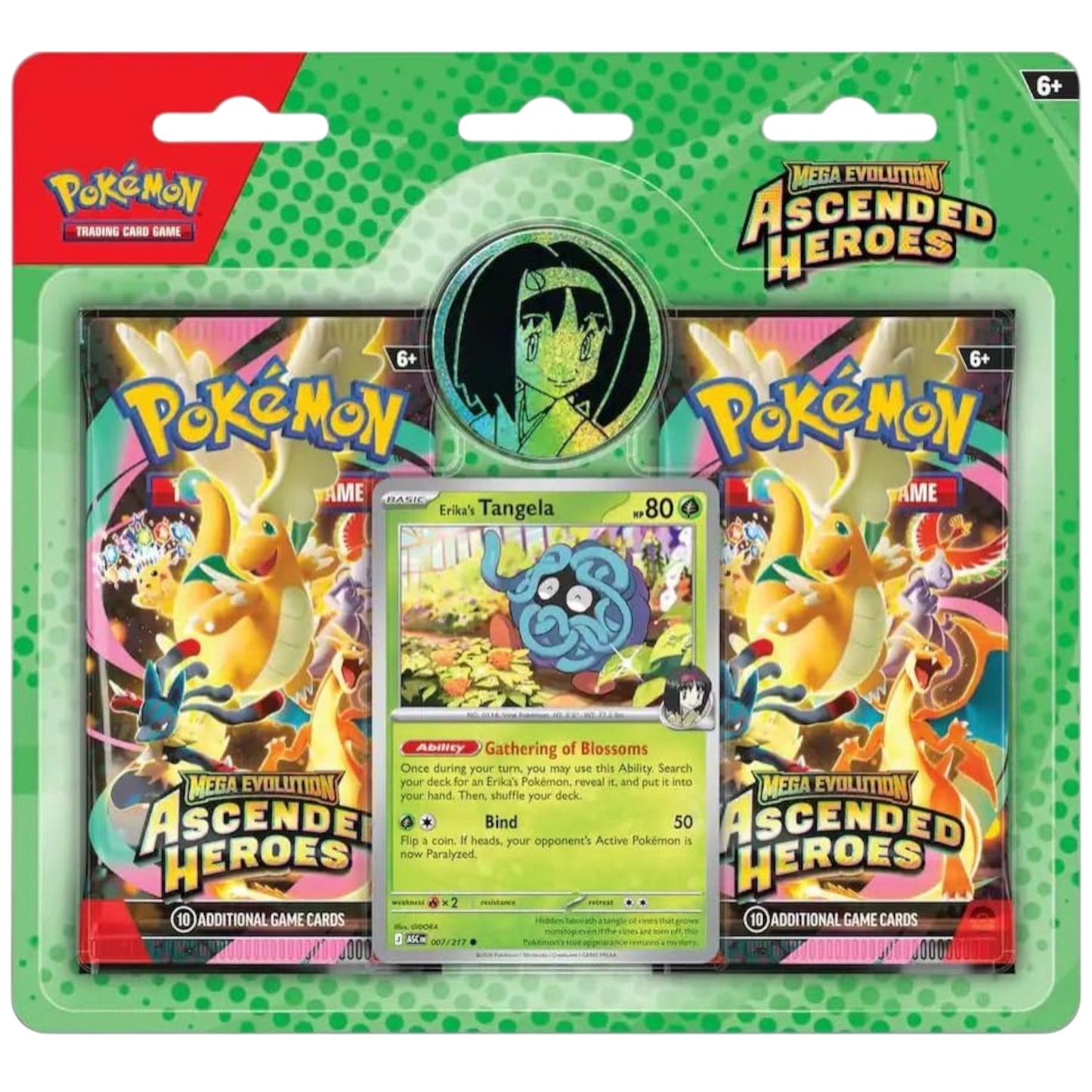 Pokemon TCG : Ascended Heroes 2 Packs Blister