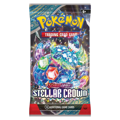 The Pokémon TCG: Scarlet & Violet -Stellar Crown Booster Pack ( 1 piece )