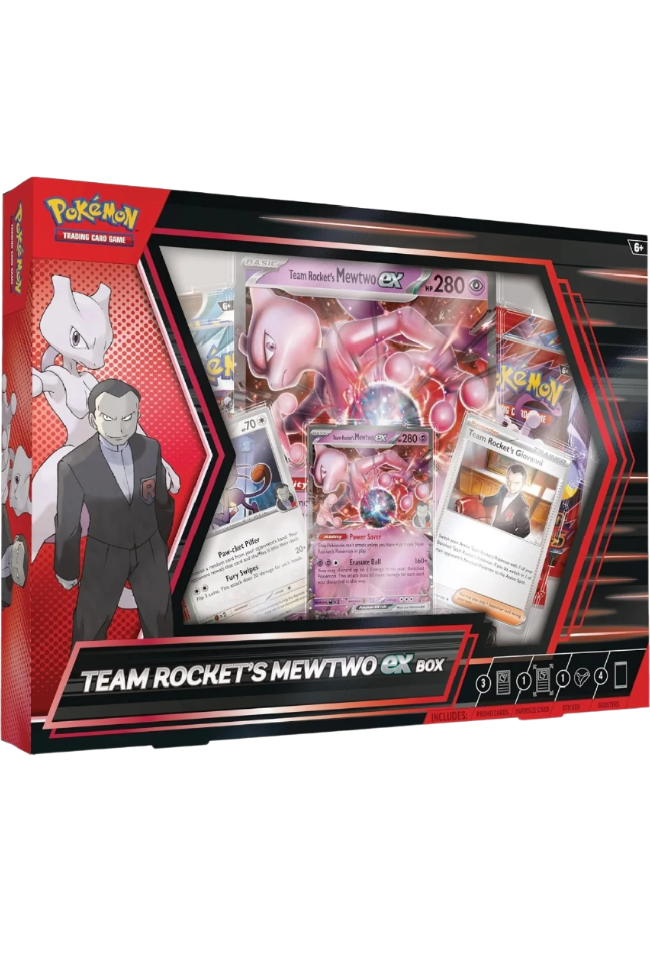 The Pokémon TCG: Team Rocket’s Mewtwo ex Box