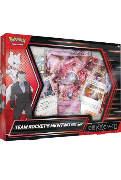 The Pokémon TCG: Team Rocket’s Mewtwo ex Box