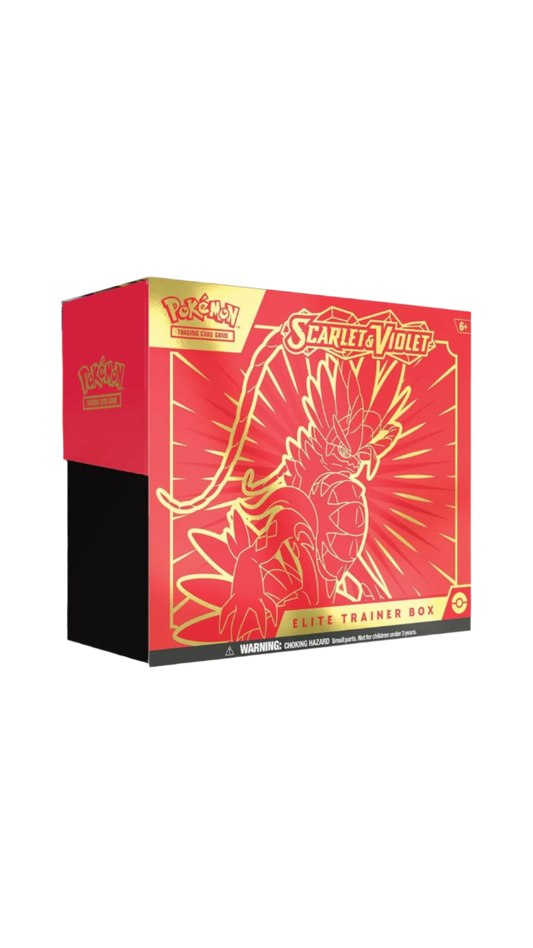Scarlet and Violet Elite Trainer Box - Koraidon Red